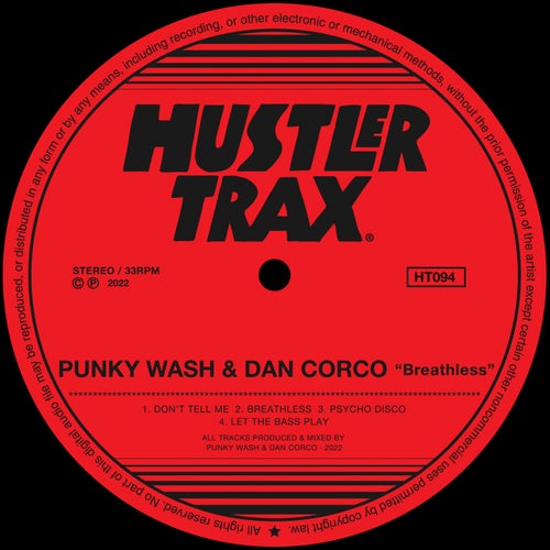 Dan Corco, Punky Wash - Don't Tell Me [HT094]